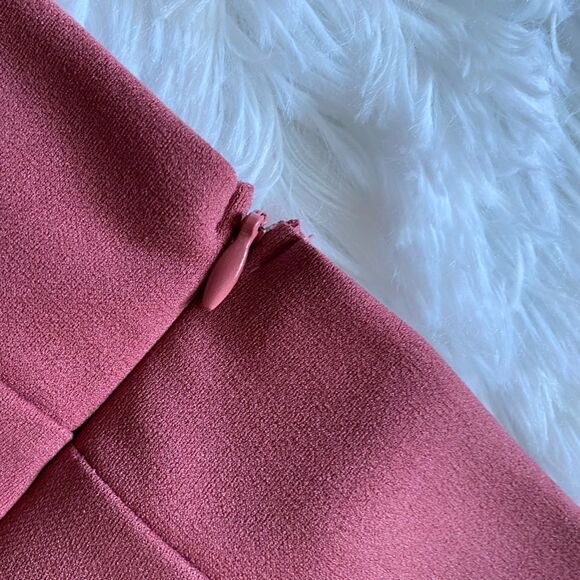 Fashion Nova Victoria High Waisted Dress Pants Mauve New Womens Size 2X - Picture 6 of 9